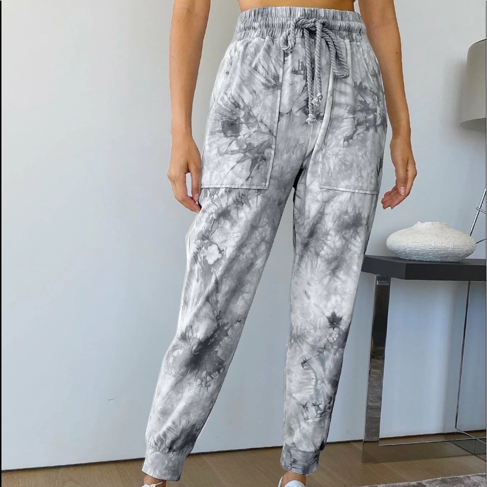 SHEIN tie dye joggers